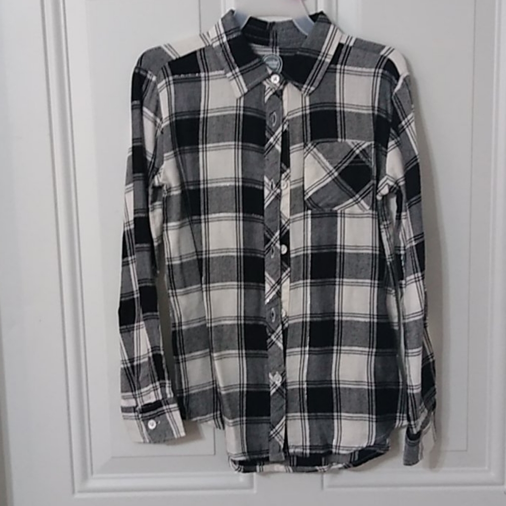 Girls X-Small ( 4-5 ) Plaid Flannel
